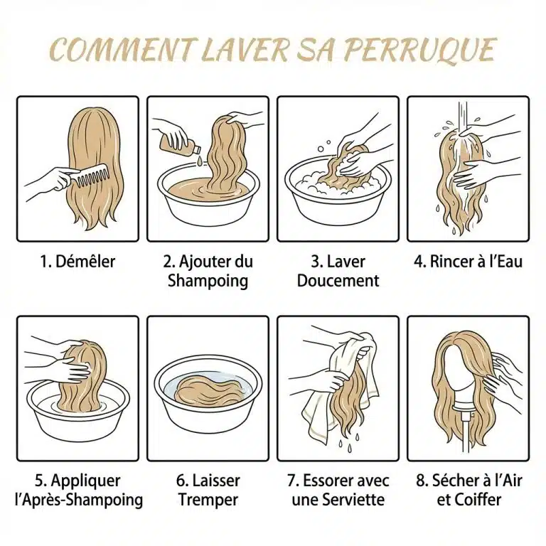 Perruque lace front wig brune bouclée en cheveux naturels avec dentelle HD transparente