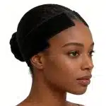 Elastic wig band with a silicone coating