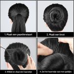 Onzichtbaar elastisch nylon haarnetje voor dans