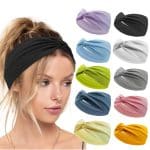 Bandeau Torsade a Cheveux pour Femme Multicolore