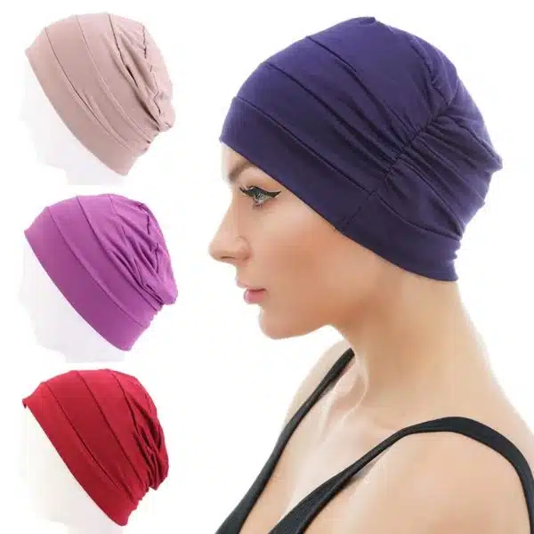 Accueil Bonnet Turban pour Femme Ajustable