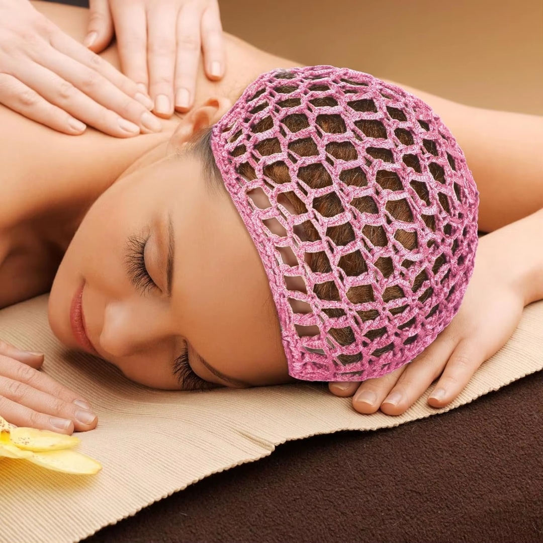 Retina per capelli in maglia traforata