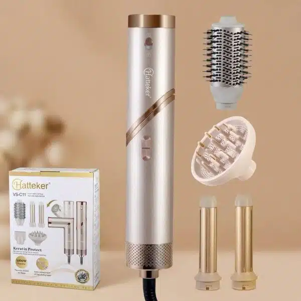 Syche Cheveux Multifonction 5 en 1 avec Diffuseur et Brosse