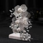 Accessoire-de-Cheveux-de-Mariage-Orne-de-Fleurs-en-Metal-et-Perles-galerie-5152