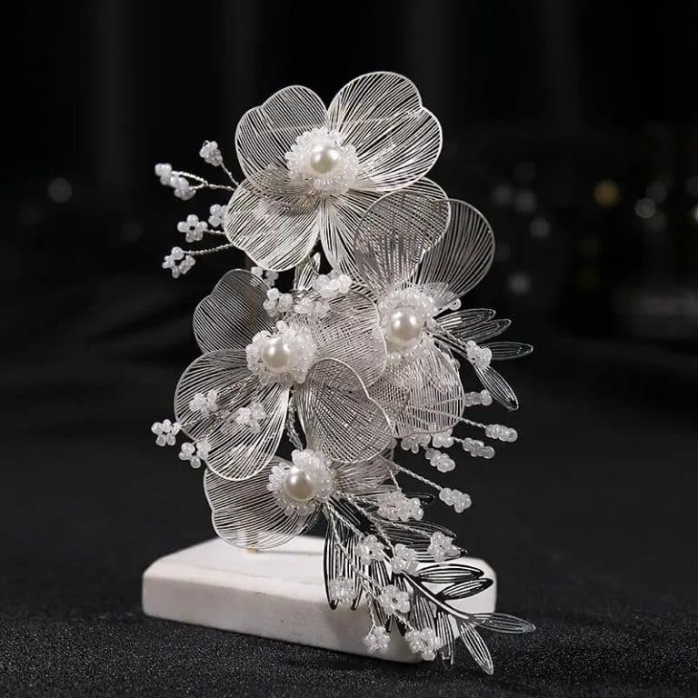 Accessoire-de-Cheveux-de-Mariage-Orne-de-Fleurs-en-Metal-et-Perles-galerie-5152