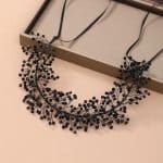 Accessoire-de-Cheveux-pour-Coiffure-Noire-de-Style-Vigne-galerie-4367