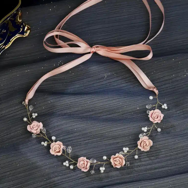 Bandeau-Serre-Tete-Floral-avec-Perles-Nacrees-et-Cristaux-galerie-8719