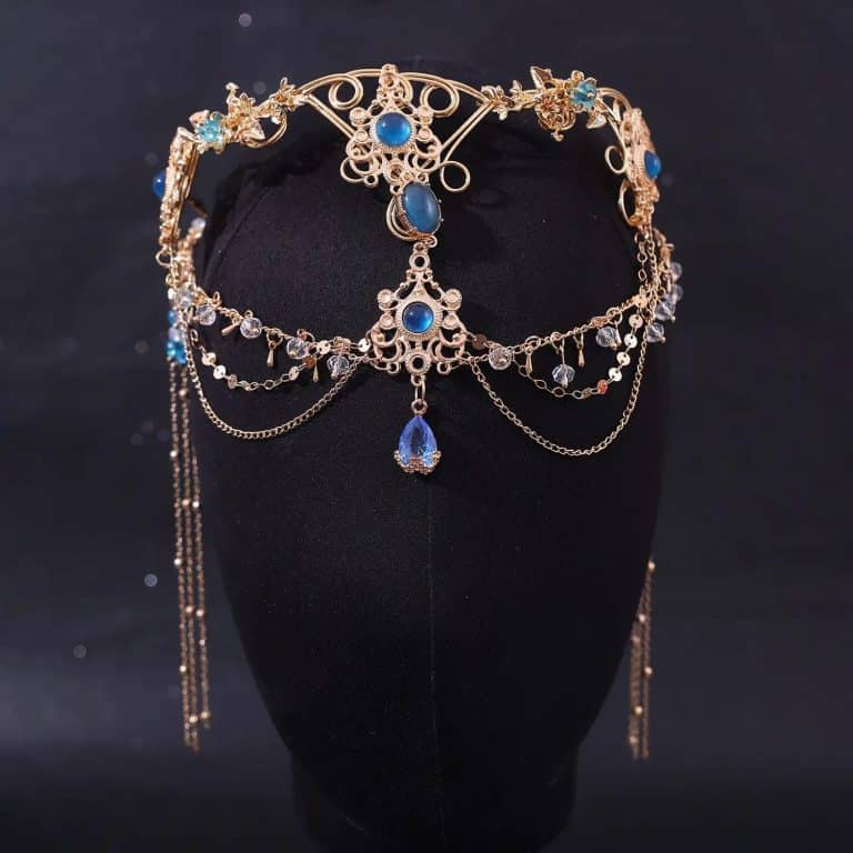 Bandeau-de-Tete-Ornemental-avec-Pierres-Decoratives-et-Chaines-Pendantes-galerie-1538