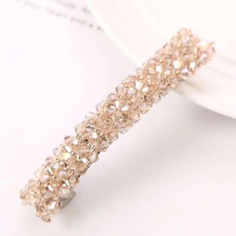 Barrette-Decorative-Rectangulaire-avec-Cristaux-Facettes-galerie-3459