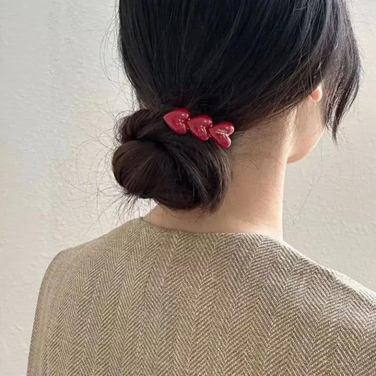 Barrette-a-Cheveux-Trois-Curs-Laquee-Brillante-galerie-1766