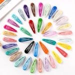 Barrettes-a-Clic-Colorees-avec-Pince-Metallique-Integree-galerie-4876