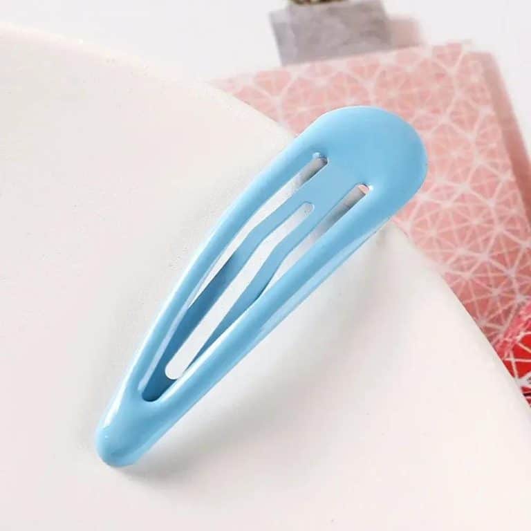 Barrettes-a-Clic-Colorees-avec-Pince-Metallique-Integree-galerie-8107
