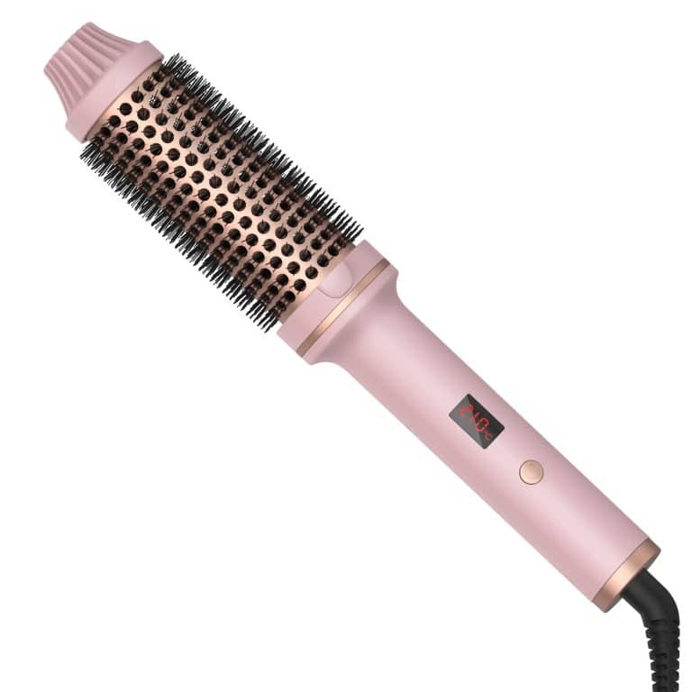 Brosse-Chauffante-Ronde-3-en-1-en-Ceramique-Tourmaline-avec-Ecran-Lcd-galerie-5773