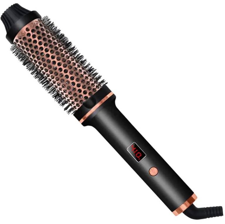 Brosse-Chauffante-Ronde-3-en-1-en-Ceramique-Tourmaline-avec-Ecran-Lcd-galerie-6823