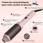Brosse-Chauffante-Ronde-3-en-1-en-Ceramique-Tourmaline-avec-Ecran-Lcd-technique-2132