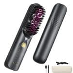Brosse-Lissante-Portable-sans-fil-3-en-1-avec-Batterie-et-Ecran-Led-galerie-5758