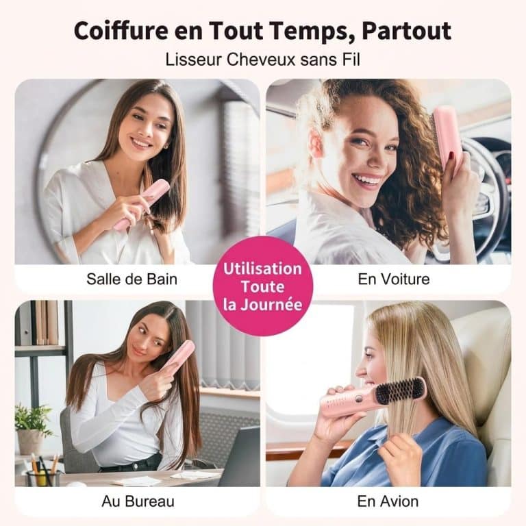Brosse-Lissante-Portable-sans-fil-3-en-1-avec-Batterie-et-Ecran-Led-technique-8164