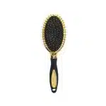 Brosse à cheveux avec coussin d'air et poignée ergonomique antidérapante dorée - Peigne Elliptique Doré