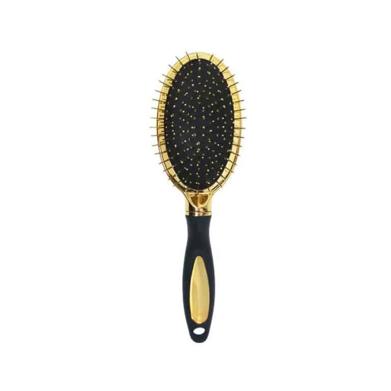 Brosse-a-Cheveux-avec-Coussin-Dair-et-Poignee-Ergonomique-Antiderapante-Doree-galerie-7935