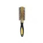 Brosse à cheveux avec coussin d'air et poignée ergonomique antidérapante dorée - Peigne à Côtes Dorées