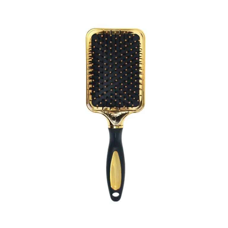 Brosse-a-Cheveux-avec-Coussin-Dair-et-Poignee-Ergonomique-Antiderapante-Doree-galerie-9911