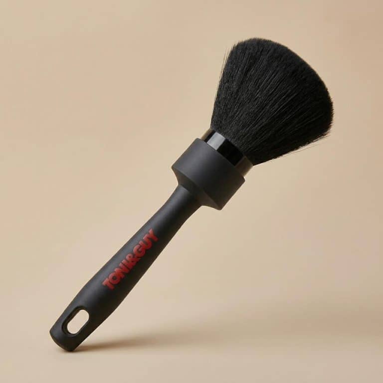 Brosse-de-Barbier-Professionnelle-Noire-pour-Enlever-les-Cheveux-Coupes-picture-5942