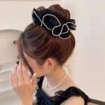 Chouchou-Elastique-pour-Cheveux-avec-Bordure-de-Petale-Contrastee-galerie-2491