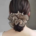 Chouchou-Elastique-pour-Cheveux-avec-Bordure-de-Petale-Contrastee-galerie-3292