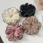 Chouchou-Elastique-pour-Cheveux-avec-Bordure-de-Petale-Contrastee-galerie-7219
