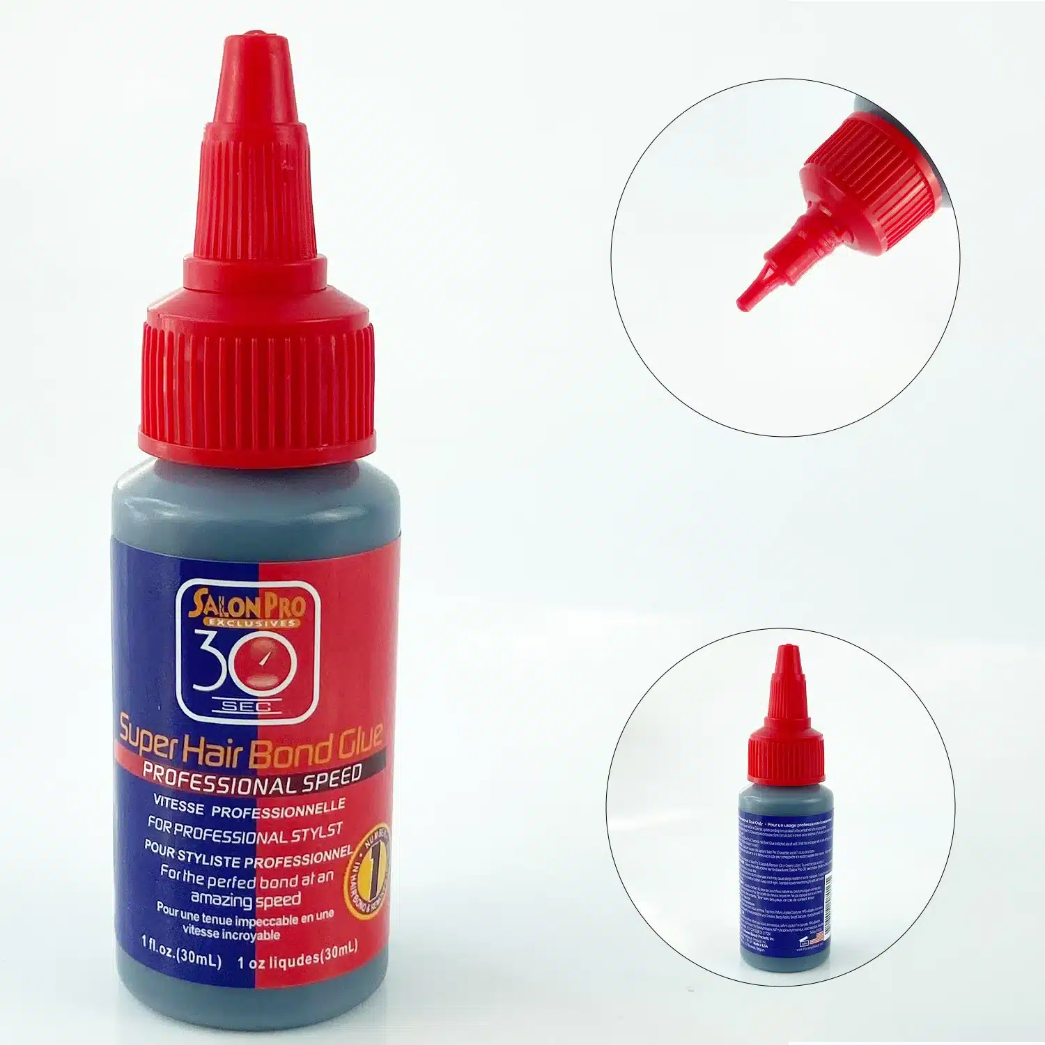 Professional quick-grab hair bonding glue for lace front wigs