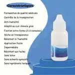 Colle pour perruque translucide sans latex pour tenue longue durée