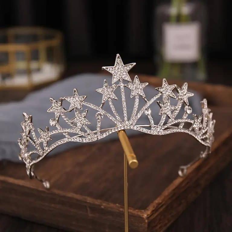 Diademe-de-Mariage-en-Forme-de-Couronne-Orne-Detoiles-et-de-Strass-galerie-4970