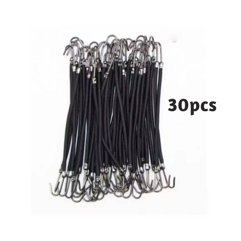 Élastiques à Cheveux avec Double Crochets pour Queue de Cheval et Chignon 11