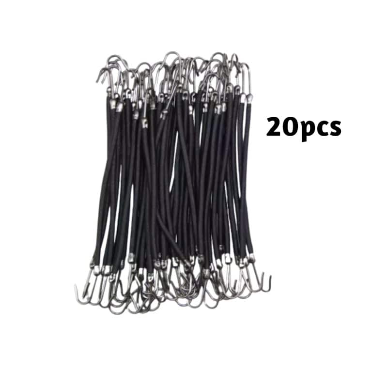 Élastiques à Cheveux avec Double Crochets pour Queue de Cheval et Chignon 8