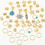 Ensemble-de-Bijoux-pour-Tresses-et-Cheveux-Ornes-de-Pierres-Turquoise-galerie-9437