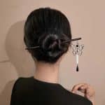 Epingle-a-Cheveux-Decorative-avec-Pendentif-de-Papillon-Orne-de-Calligraphie-galerie-7380