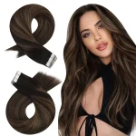 Extensions-Adhesives-en-Cheveux-Humains-Balayage-Brun-et-Blond-Miel-galerie-9189-1