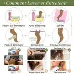 Extensions a Bande Adhesive Blond Platine Ondule Leger en Cheveux Humains