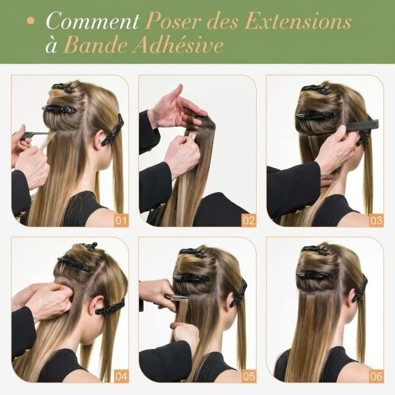 Extensions-a-Bande-Adhesive-Blond-Platine-Ondule-Leger-en-Cheveux-Humains-technique-5840