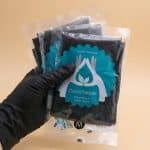 Gants-de-Protection-en-Nitrile-Noirs-Antiderapant-pour-la-Coloration-et-les-Soins-Capillaires-picture-9837
