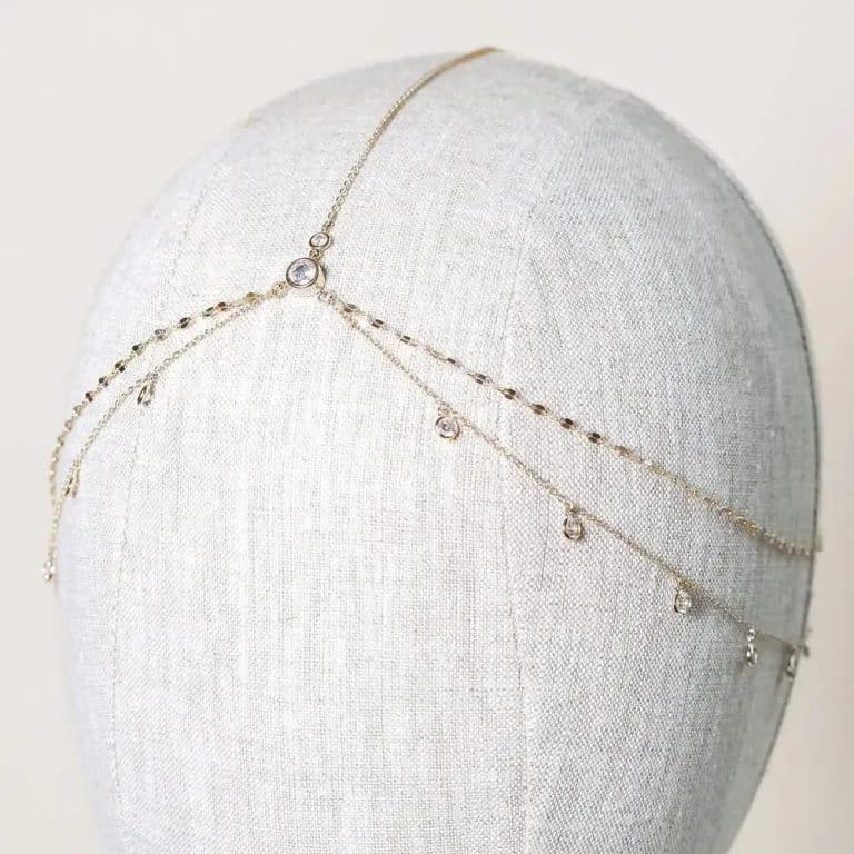Headpiece-a-Chainettes-Superposees-Orne-de-Strass-et-Perles-galerie-5740