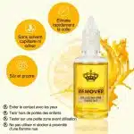 Kit d’entretien pour perruques avec cire, bonnets et dissolvant