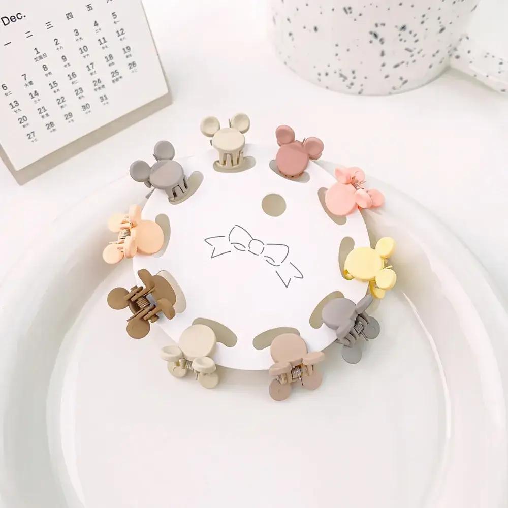 Set di 10 mollette per capelli decorative con forme fantasia per bambini - Topolino