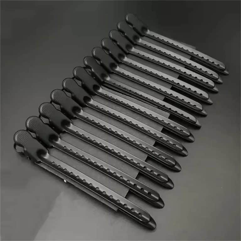 Lot-de-12-Pinces-a-Cheveux-en-Metal-en-Forme-de-bec-de-Canard-pour-Sectionnement-et-Coiffage-galerie-8419-1