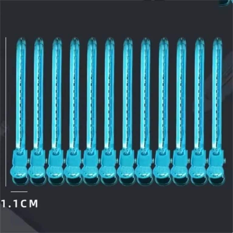 Lot-de-12-Pinces-a-Cheveux-en-Metal-en-Forme-de-bec-de-Canard-pour-Sectionnement-et-Coiffage-galerie-9709-1
