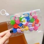 Lot-de-20-Elastiques-a-Cheveux-pour-Enfants-avec-Pompons-Colores-galerie-5663