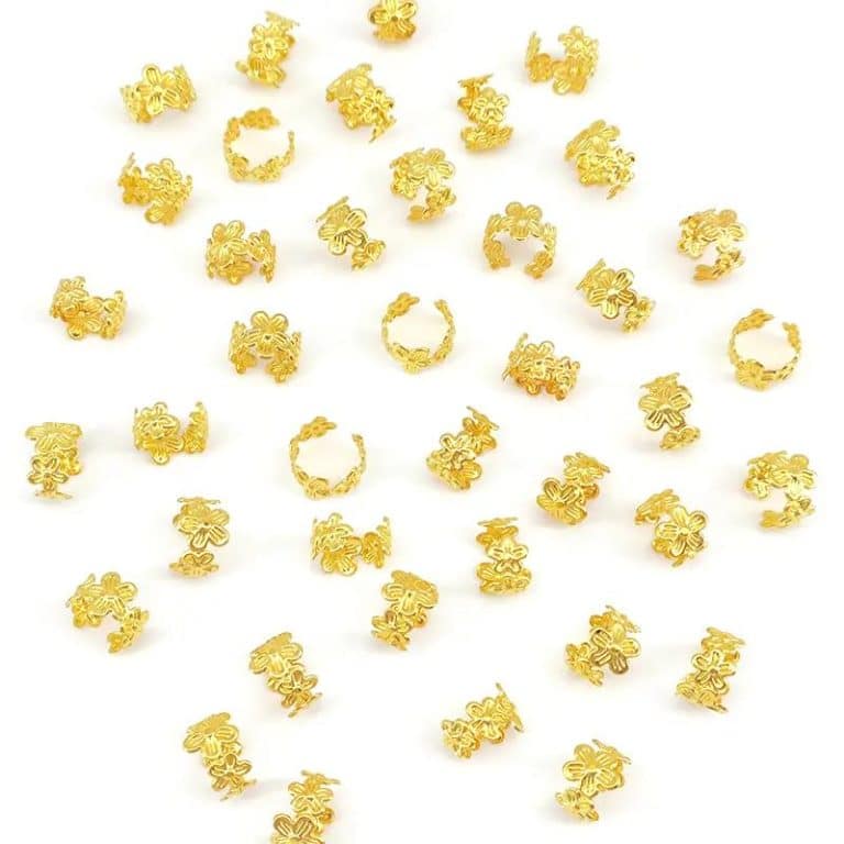 Lot-de-40-Anneaux-Dores-en-Forme-de-Fleurs-pour-Tresses-et-Coiffures-galerie-4543