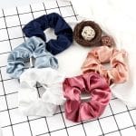 Lot-de-5-Chouchous-pour-Cheveux-en-Tissu-aux-Couleurs-Assorties-galerie-1010