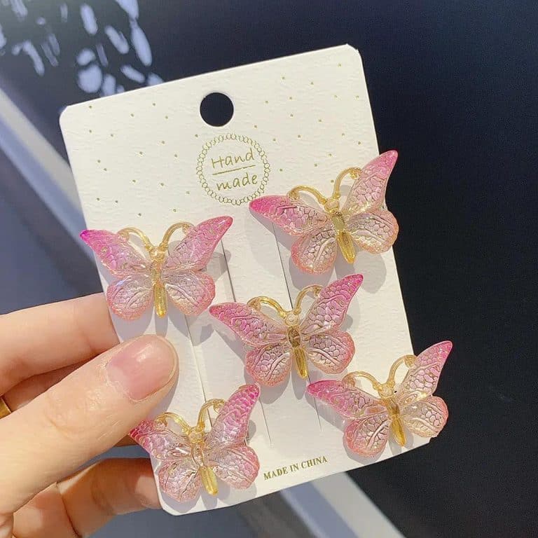 Lot-de-5-Pinces-a-Cheveux-Papillon-Multicolores-pour-Jeune-Fille-galerie-1701