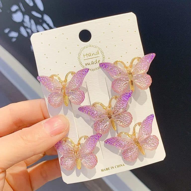 Lot-de-5-Pinces-a-Cheveux-Papillon-Multicolores-pour-Jeune-Fille-galerie-5217